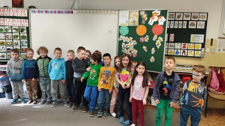 Návštěva ZŠ Studánka s předškoláky 